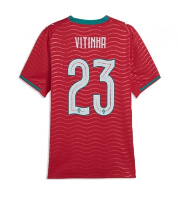 Portugal Vitinha #23 Hjemmebanetrøje Dame VM 2026 Kortærmet Portugal Vitinha #23 Hjemmebanetrøje Dame VM 2026 Kortærmet
